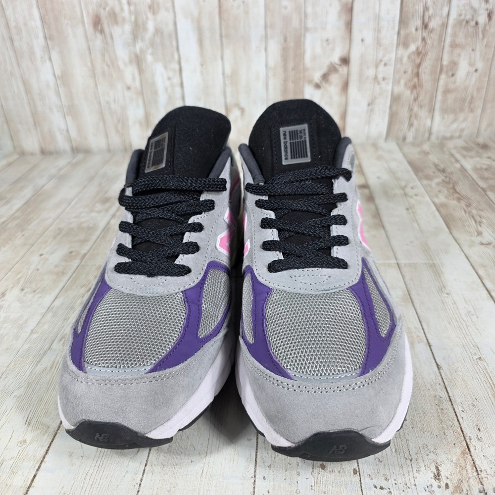 New Balance 990v4 Kith Rose Sneakers Gray Purple Pink Mens Size 12 Comfort Shoes - Picture 4 of 8